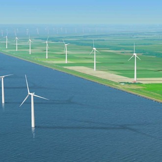 Onshore wind farm Nordkoepel Netherlands, PANTARHIT superplasticizer